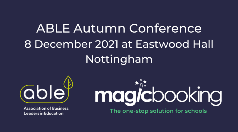 MAGICBOOKING IS EXHIBITING AT THE ABLE AUTUMN CONFERENCE